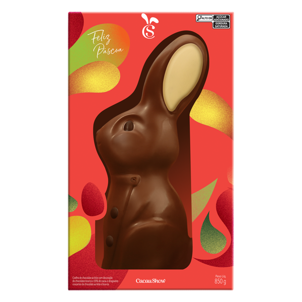 Coelho Cacau Magia ao Leite 850g